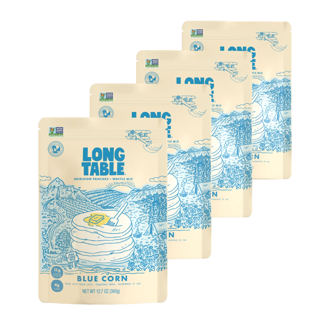 Blue Corn Pancake and Waffle Mix | 4 Pack