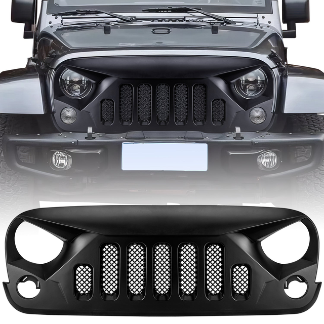 Jeep Grille (Third Generation) for 2007-2018 Jeep Wrangler JK JKU