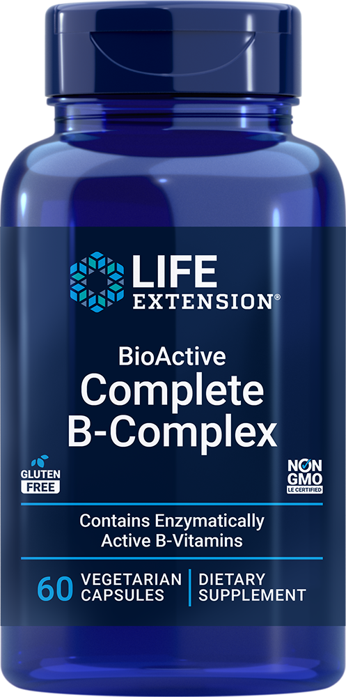 BioActive Complete B-Complex, 60 vegetarian capsules