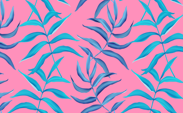 Neon Palms | Wallpaper