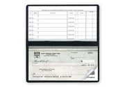 Compact Size Duplicate Checks, Green Marble Design