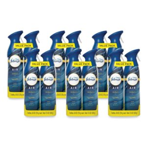 Febreze AIR, Ocean, 17.6-oz. Aerosol Spray, 2/Pack, 6 Packs/Carton (PGC48312)