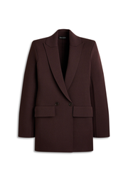 CREPE KNIT TAILORED JACKET