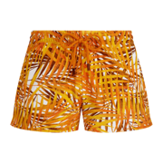 Women Terry Shorts Palm Leaves