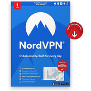 NordVPN® Virtual Private Network Digital Software - Standard (1 or 2-Year Sub)