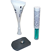 Universal Hdx Grille Guard Led Light Brackets, Polished Stainless Steel, For Models With 20 In Or 30 In. Led Bar, Set Of 2