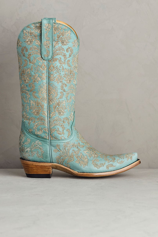 Women's Florence Leather Cowboy Boots