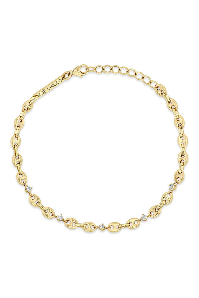 Small Puffed Mariner Bracelet