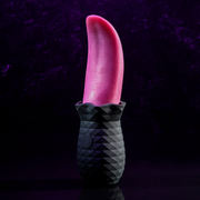 Tongue Teaser Flickering Realistic Red Tongue Vibrator