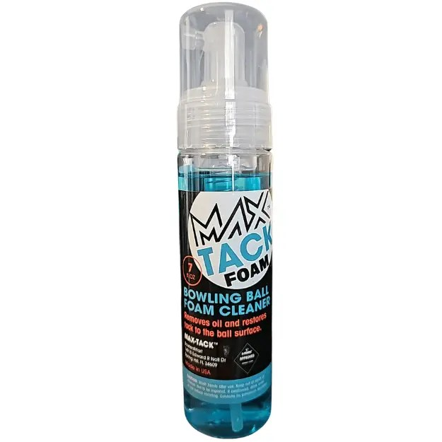 Max Tack Foaming Bowling Ball Coverstock Cleaner 7 oz