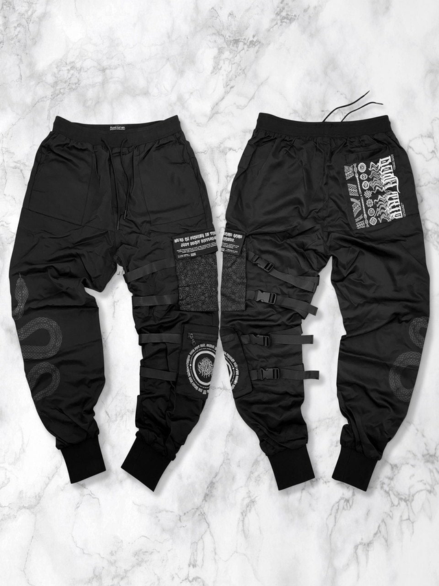 DON'T TRIP V1 • DESIGN 002 • Tactical Unisex Joggers w/ hidden pocket