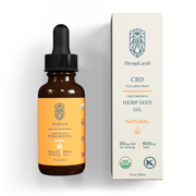 Organic Full-Spectrum CBD in Hemp Seed Oil