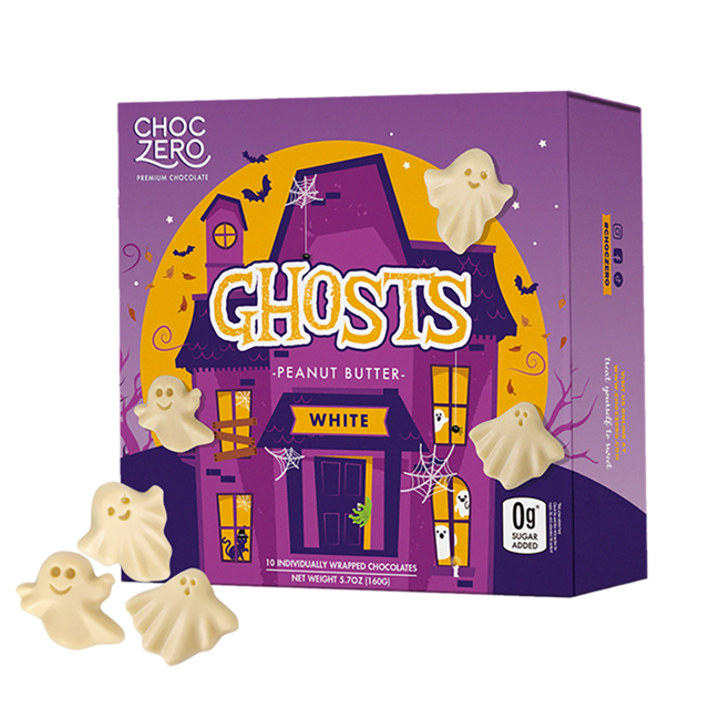 White Chocolate Peanut Butter Ghosts
