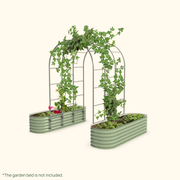 Arched Raised Bed Trellis System