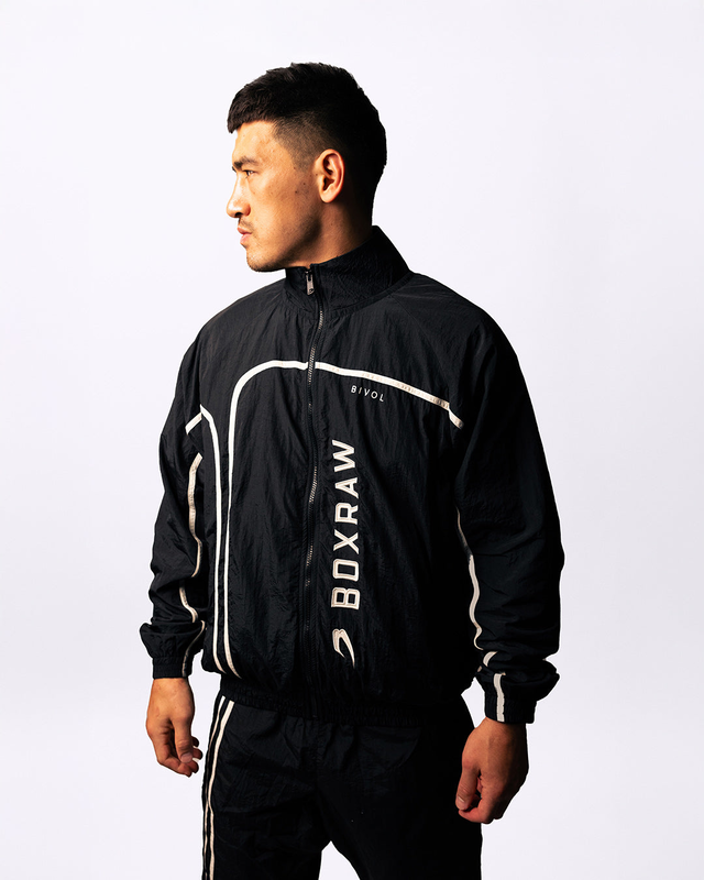 Bivol x BOXRAW Track Jacket - Black