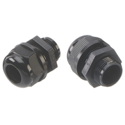 Vimark Nylon Male Comp Glands 20mm Black 2 Pack