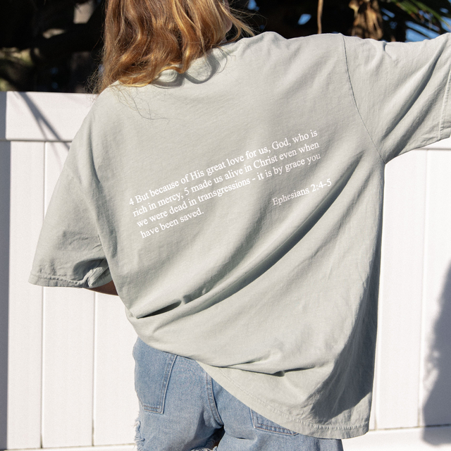 NEW! | "SCRIPTURE" TEE | SAGE