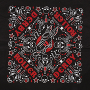 SOURPUSS ROLLER DERBY BANDANA-retire