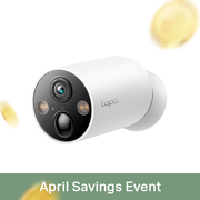 TP-Link Tapo Wire-Free MagCam, Indoor/Outdoor 2K Battery Powered Smart Security Camera with Magnetic Mount