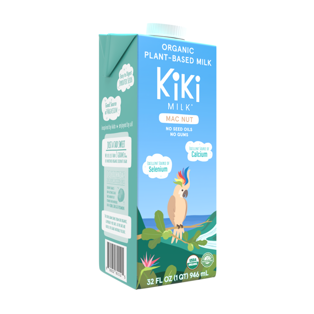 Mac Nut Kiki Milk • 32 fl oz • Pack of 6
