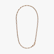 14k Yellow Gold Knuckle Classic Chain Necklace