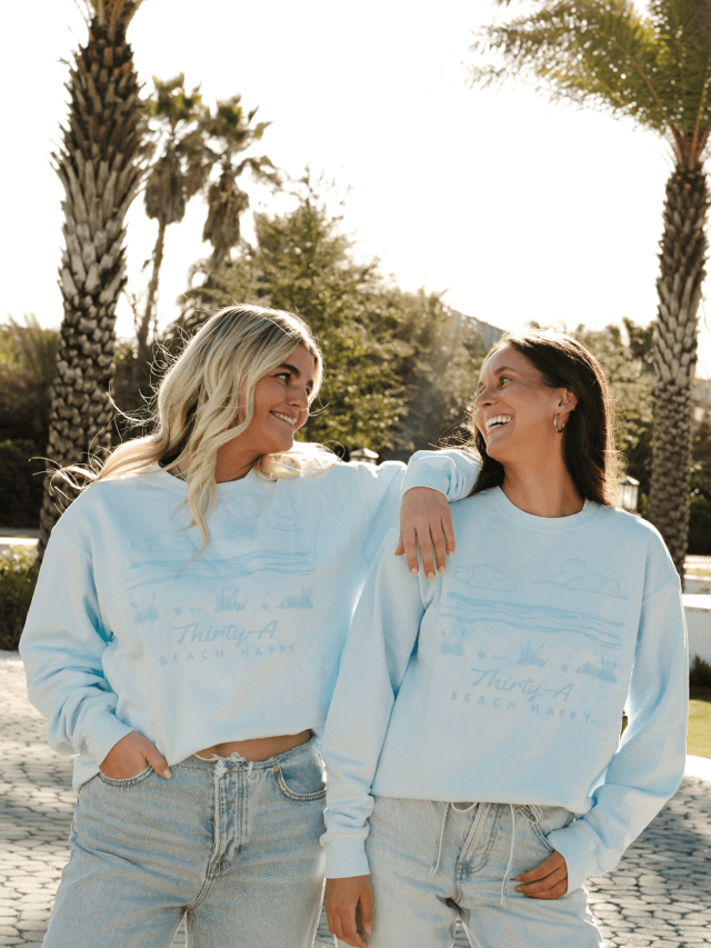 30A Beach Happy Dunes Sweatshirt