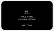 Rounded Corner Business Cards
