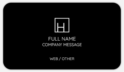 Rounded Corner Business Cards