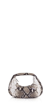 Mini Bon Bon Bag Python Printed Leather