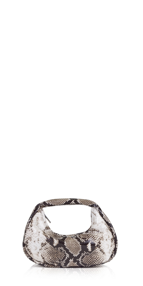 Mini Bon Bon Bag Python Printed Leather