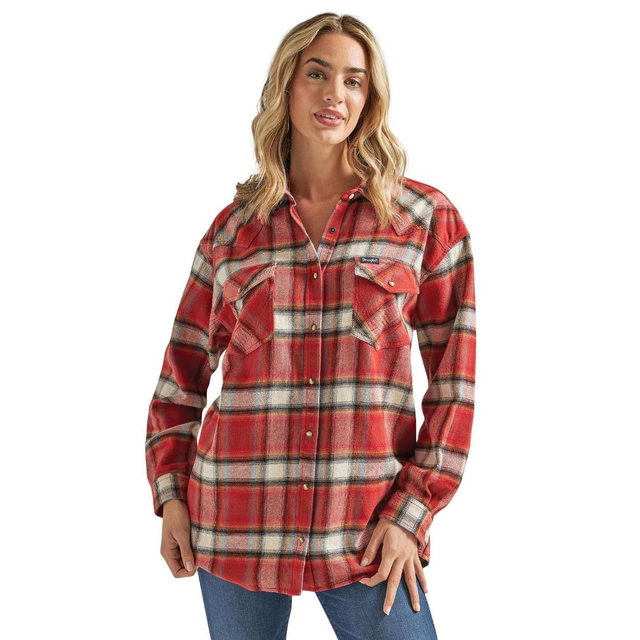 Wrangler Women's Retro Americana Boyfriend Shirt