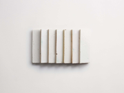 eastern elements | mochi white | rectangle ~ 2"x6"x⅜"