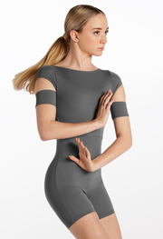 Cutout Sleeve Biketard