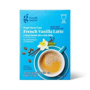 French Vanilla Latte Naturally Flavored with other Natural Flavors Single Serve Cups - 12.7oz - Good & Gather™