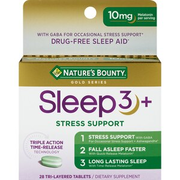 Nature's Bounty Sleep3 + Stress Support Tri-Layer Tablets, 28 CT