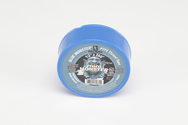 Blue Monster PTFE Thread Tape 1/2" X 260" Roll