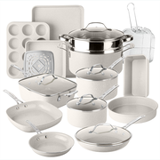 Granitestone Ceraluxe 20 Piece Complete Cookware and Bakeware Set