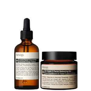 Aesop Lucent Concentrate and Triple C Balancing Gel Duo