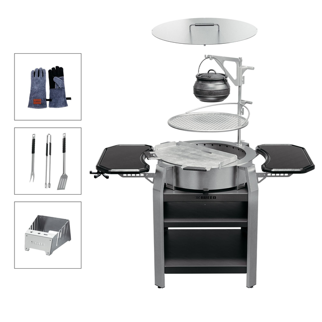 Live-Fire Grill Firemaster Bundle