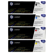 HP 823A 824A SET | CB380A, CB381A, CB382A, CB383A | Original HP Toner Cartridge - Black, Cyan, Yellow, Magenta