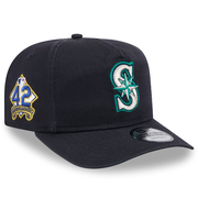 Men's Seattle Mariners  New Era Navy 2025 Jackie Robinson Day Golfer Adjustable Hat
