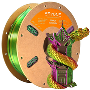 (Bundle Sale)PLA Silk Triple-Color Filament ，1kg  (MOQ:10 Rolls,Mixable )