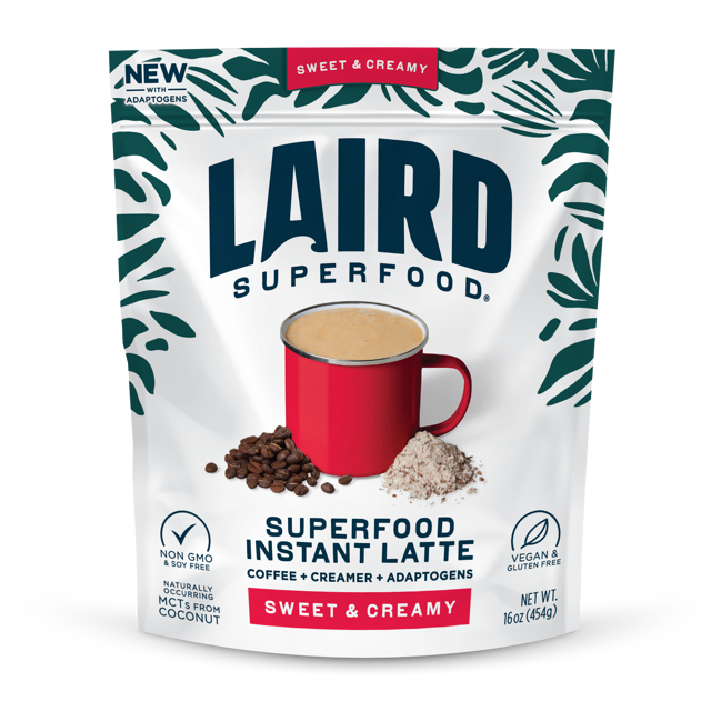 Sweet and Creamy Instant Latte with Adaptogens