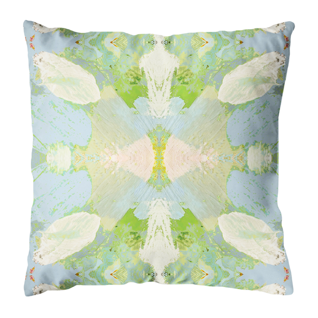 Elephant Falls 22x22 Outdoor Pillow