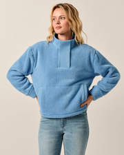 Olympia Sherpa Snap Pullover