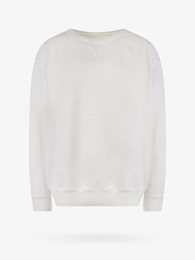 Cotton sweatshirt with embroidered logo on the front