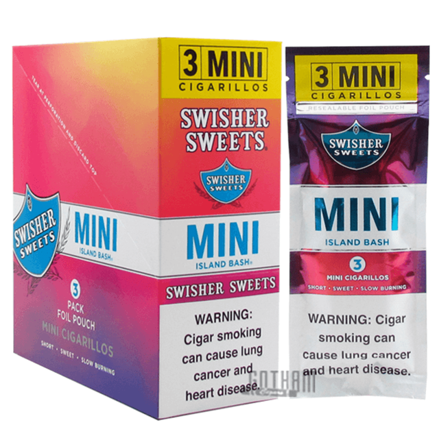 Swisher Sweets Mini Cigarillos Island Bash