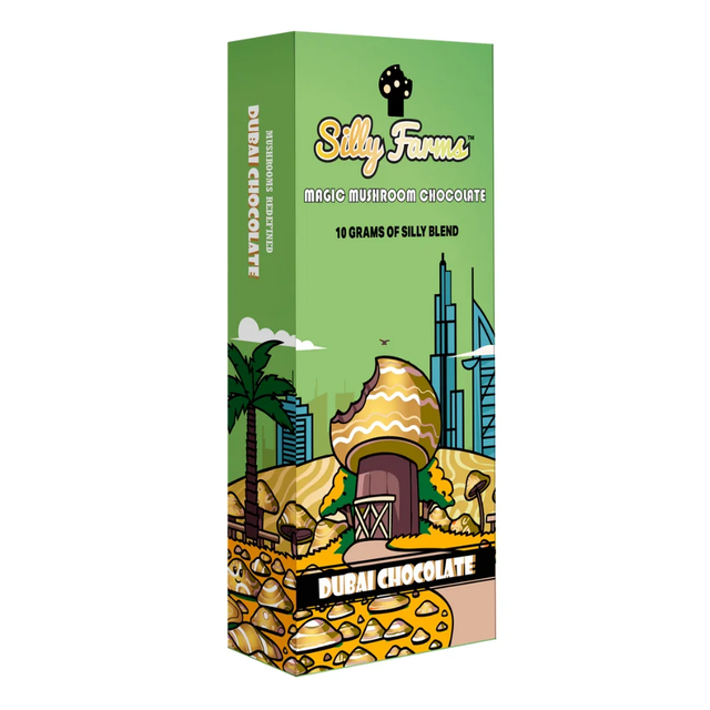 Silly Farms Magic Mushroom Dubai Chocolate Bar