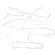 1994-97 Ford F250 F350 2wd & 4wd All Cabs & Bed Lengths Complete Brake Line Kit, Stainless