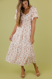 Serenity Floral Tiered Dress